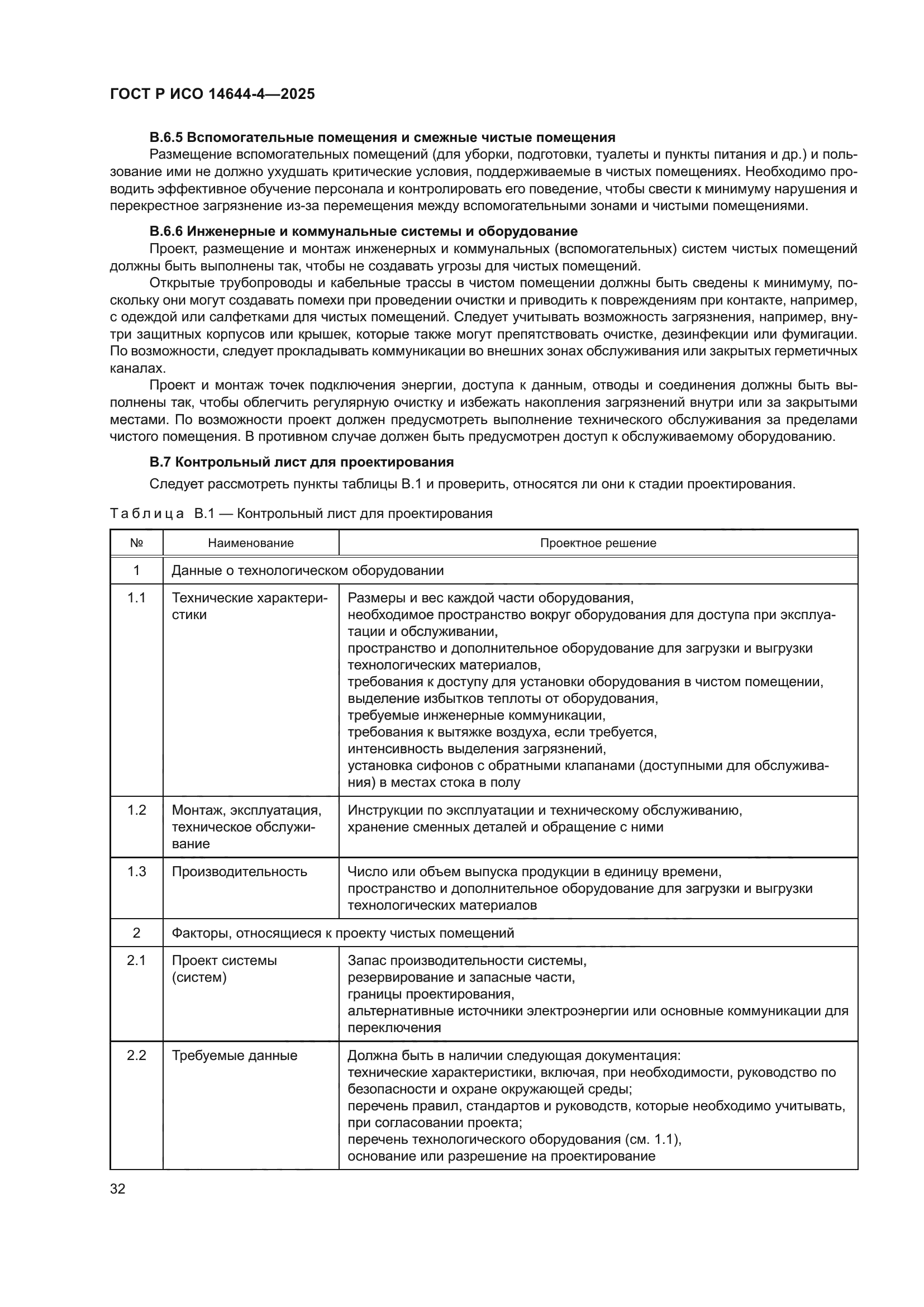 ГОСТ Р ИСО 14644-4-2025