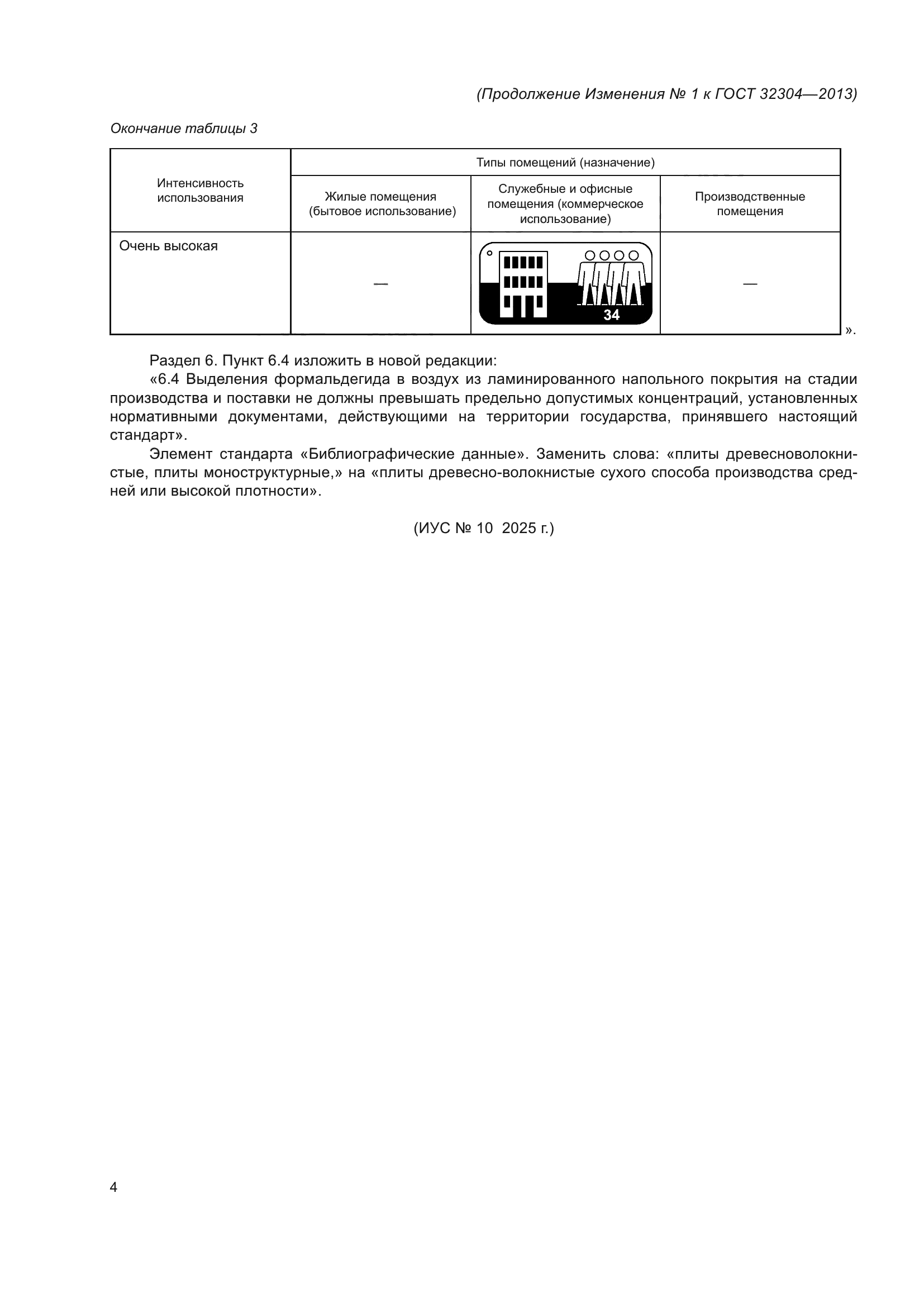 Изменение №1 к ГОСТ 32304-2013