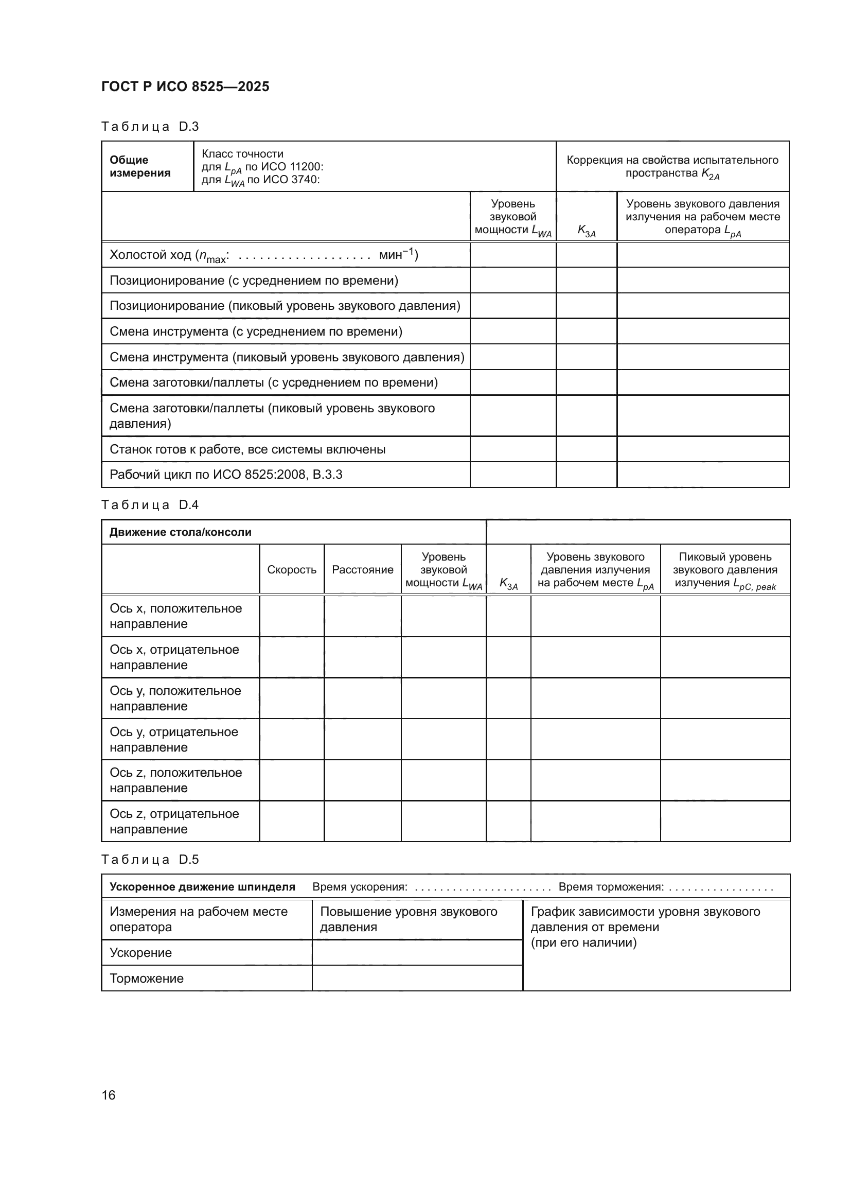 ГОСТ Р ИСО 8525-2025