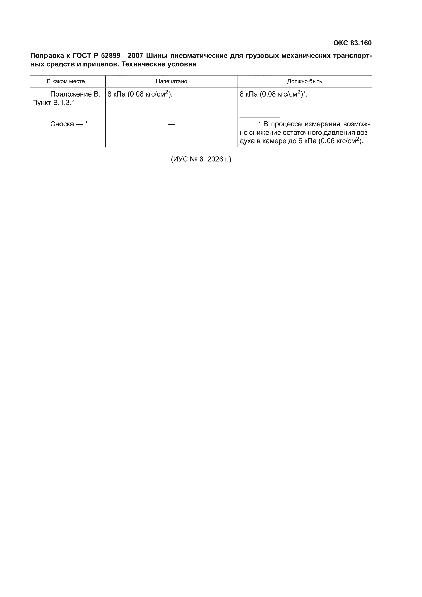 Поправка к ГОСТ Р 52899-2007