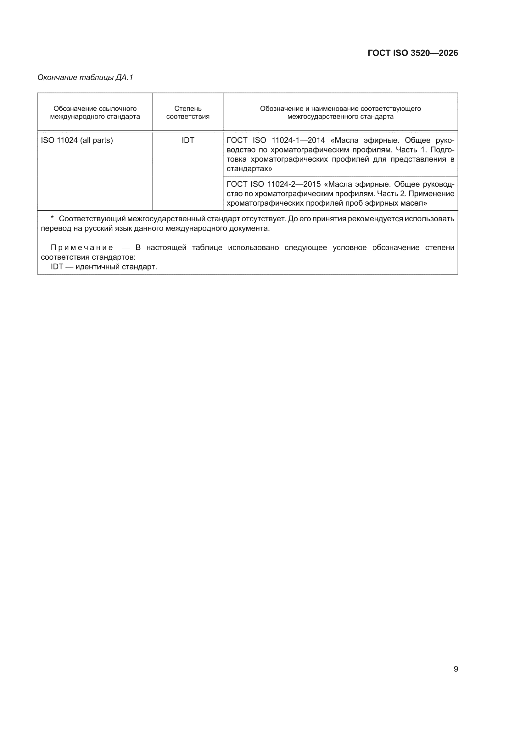ГОСТ ISO 3520-2026