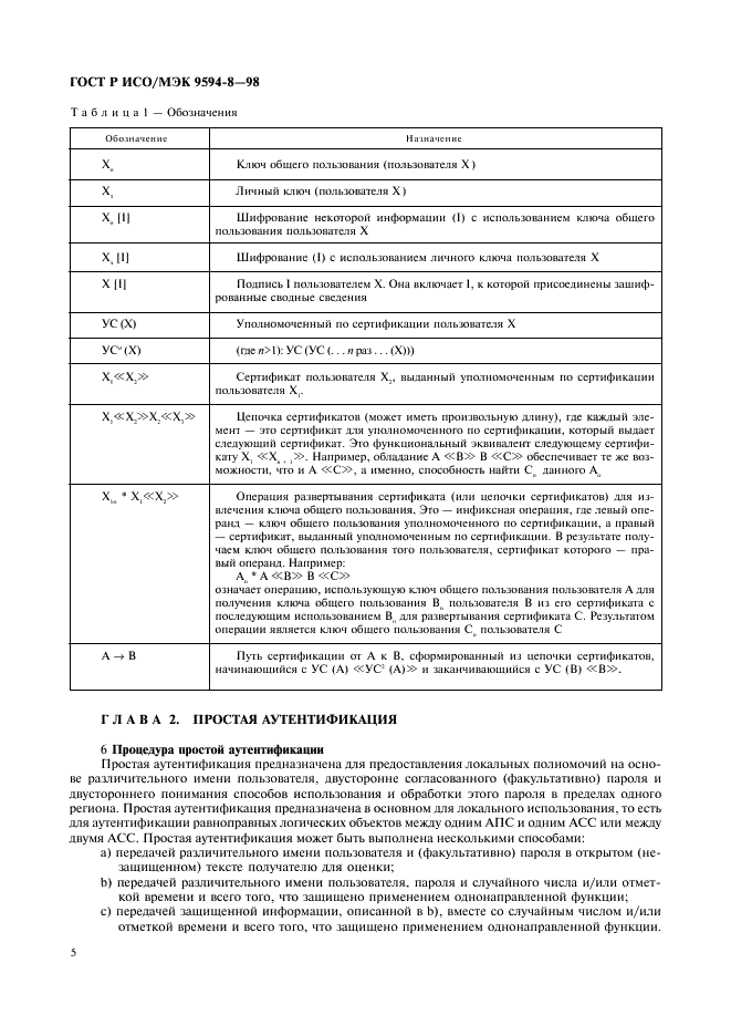 ГОСТ Р ИСО/МЭК 9594-8-98