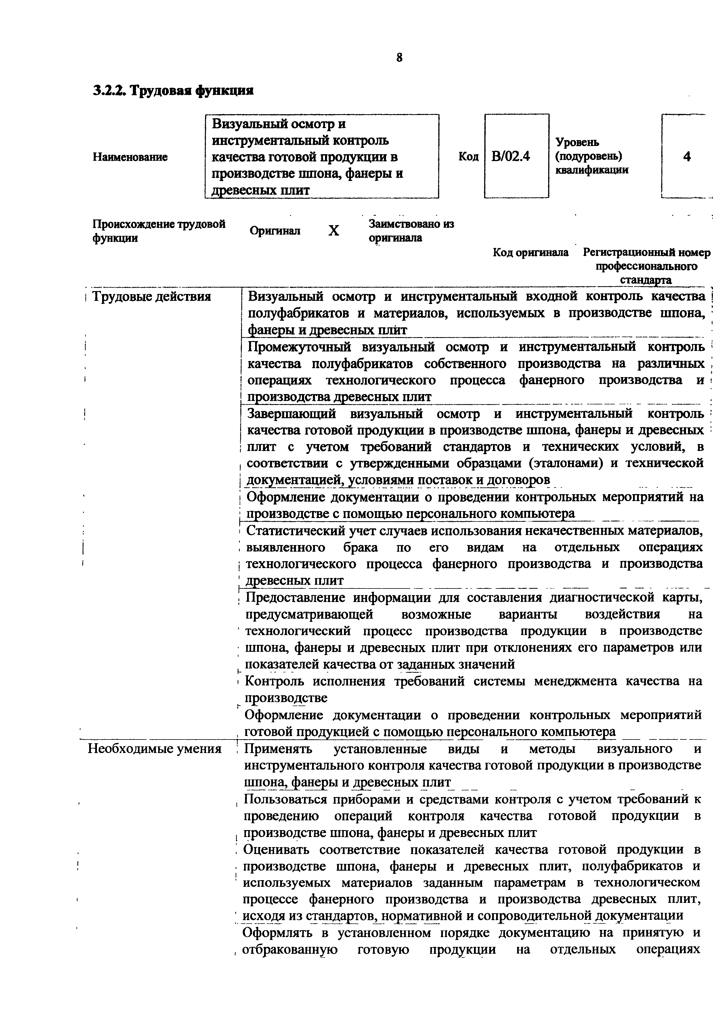 инструкция по охране труда для сортировщика шпона и фанеры