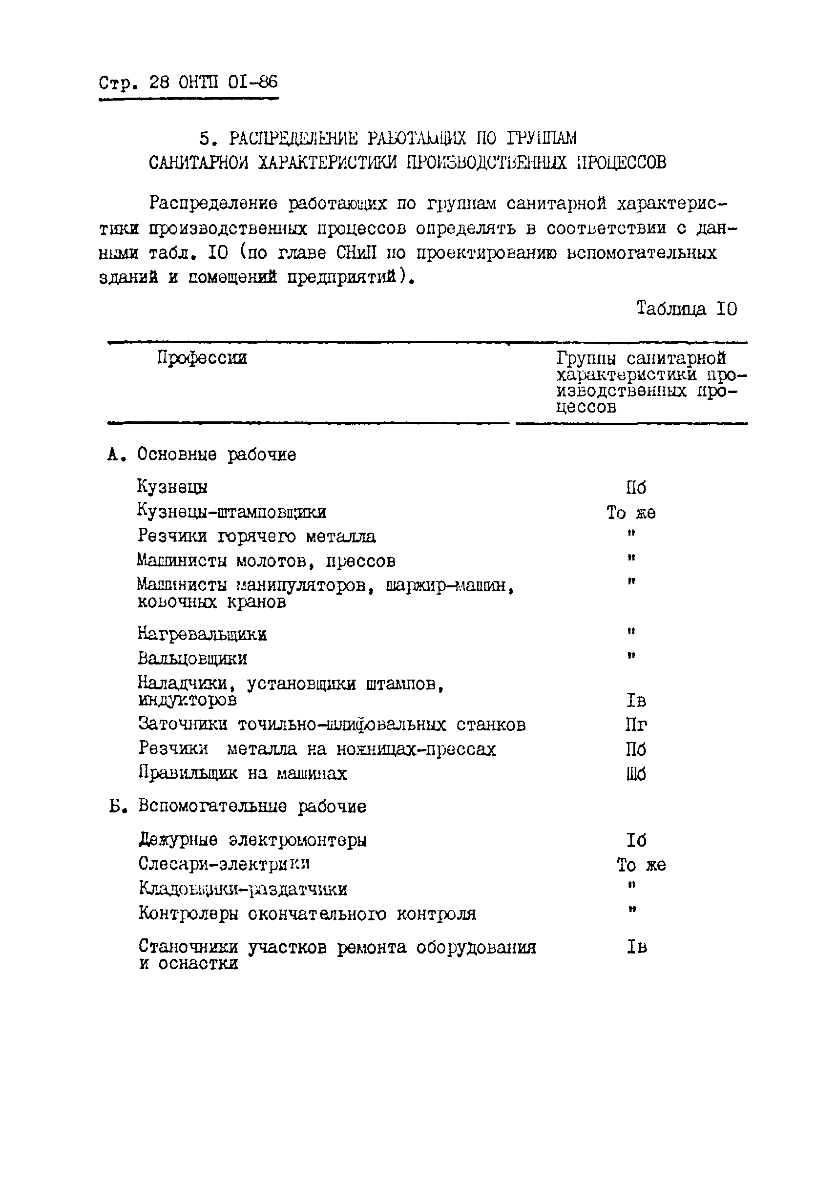 Нормы технологического проектирования