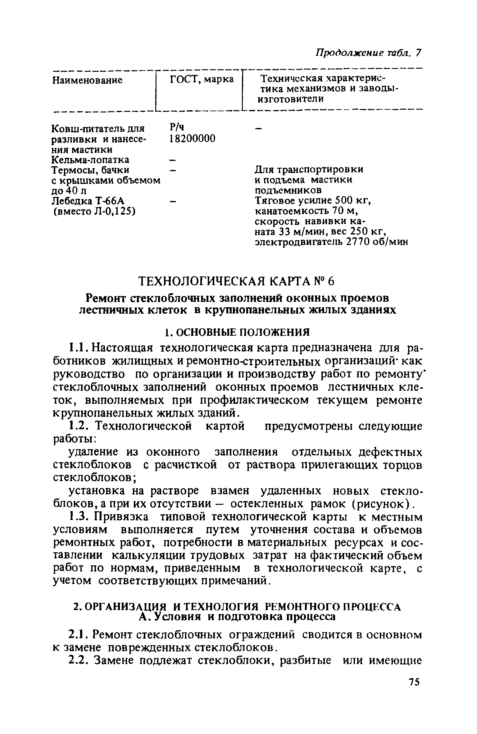 Скачать Технологические карты на усовершенствованные процессы ремонта  крупнопанельных зданий