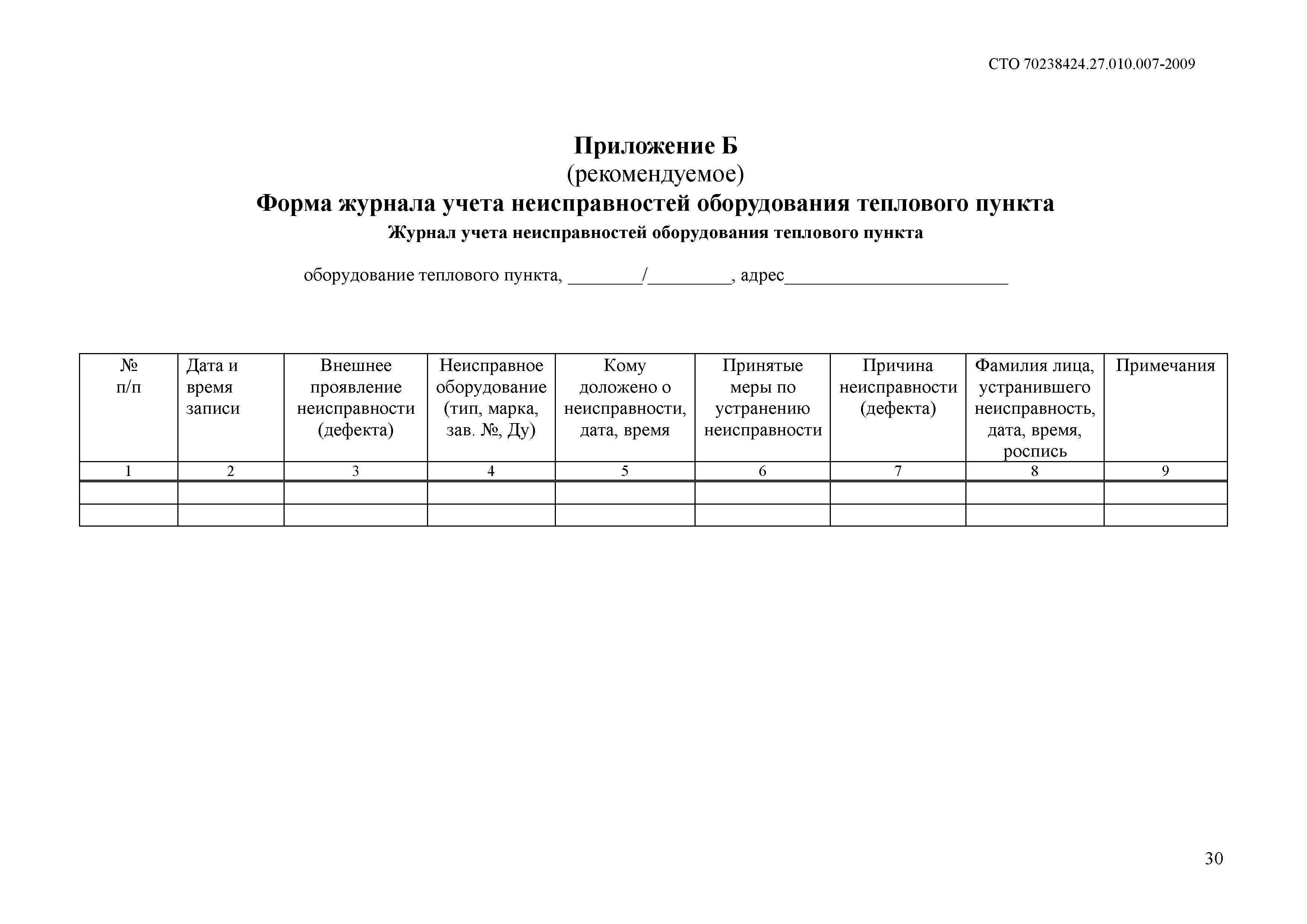 Журнал осмотра итп образец