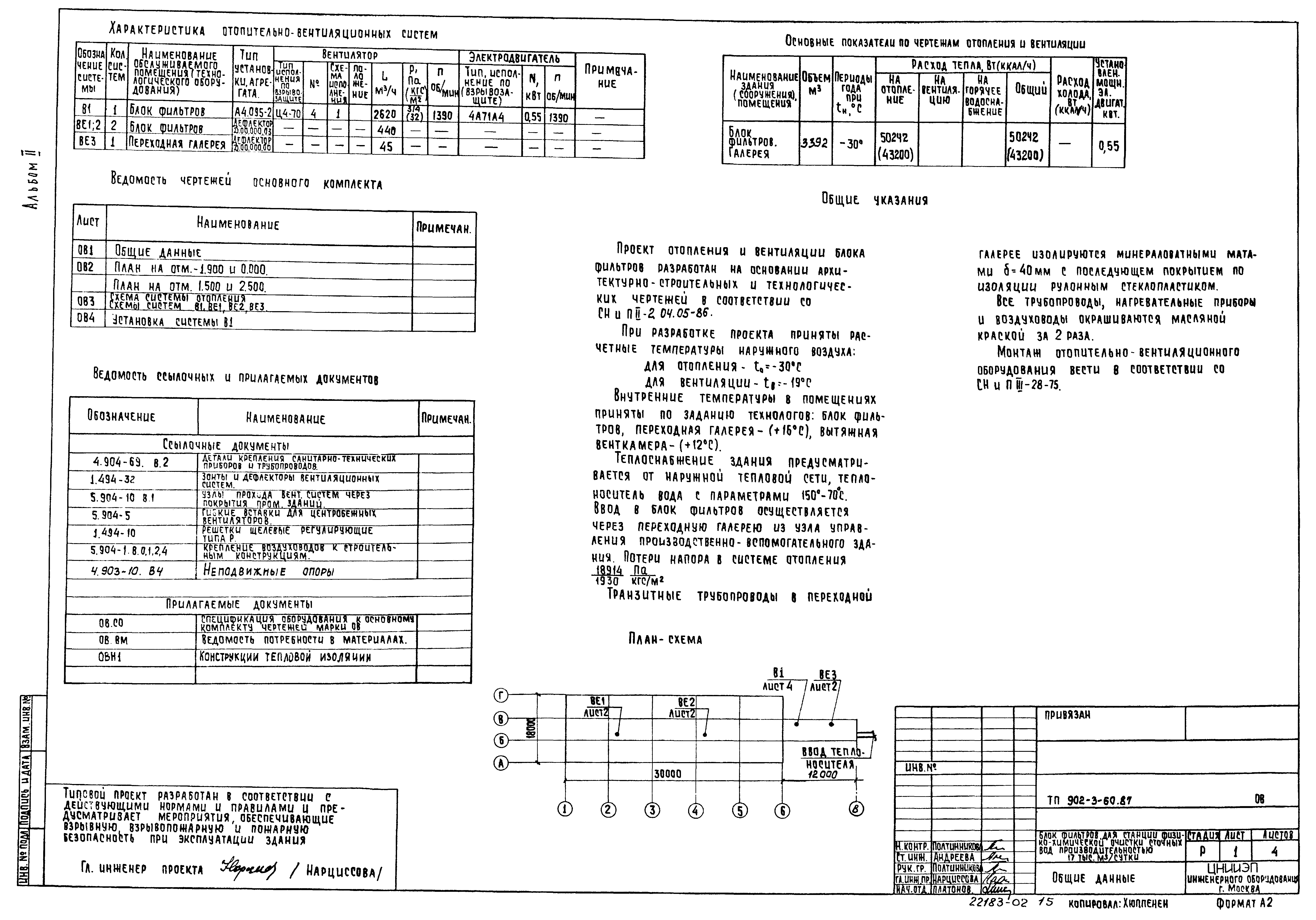 Типовой проект 902-3-60.87