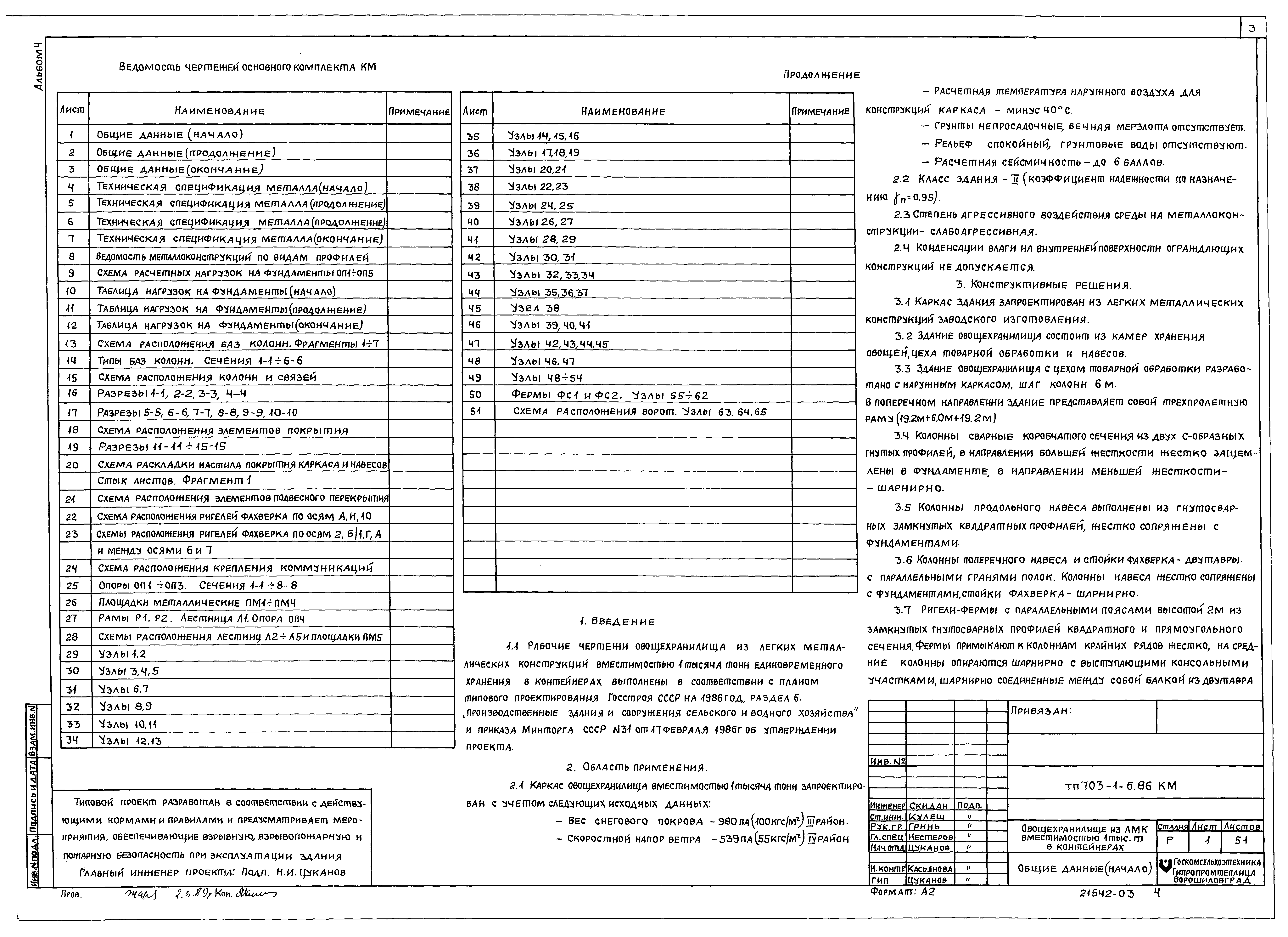 Проект общие данные