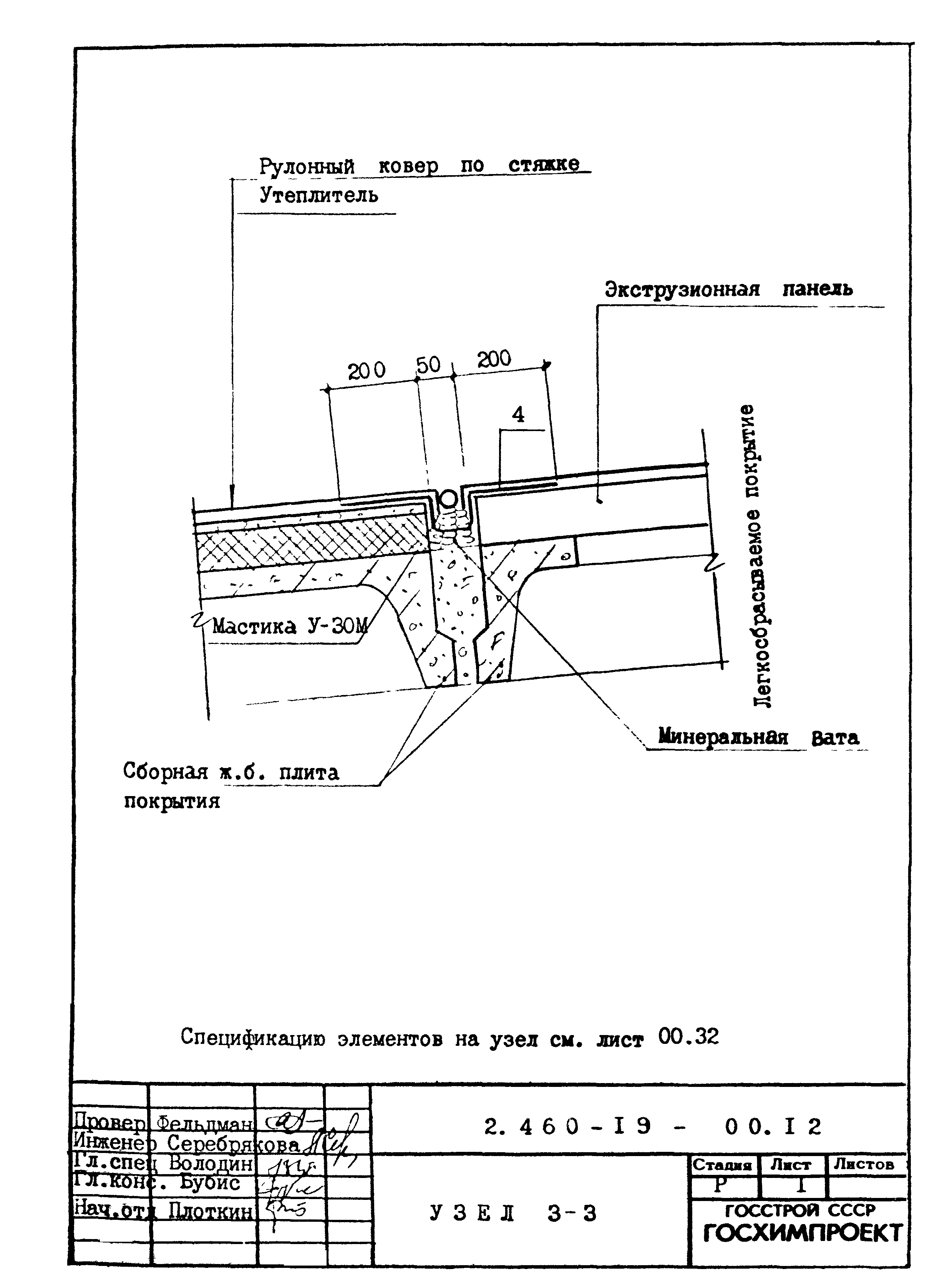 Легкосбрасываемая кровля узлы