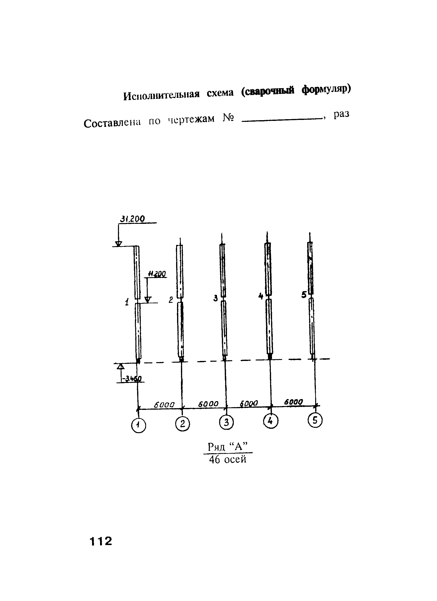 сварочный формуляр на металлоконструкции