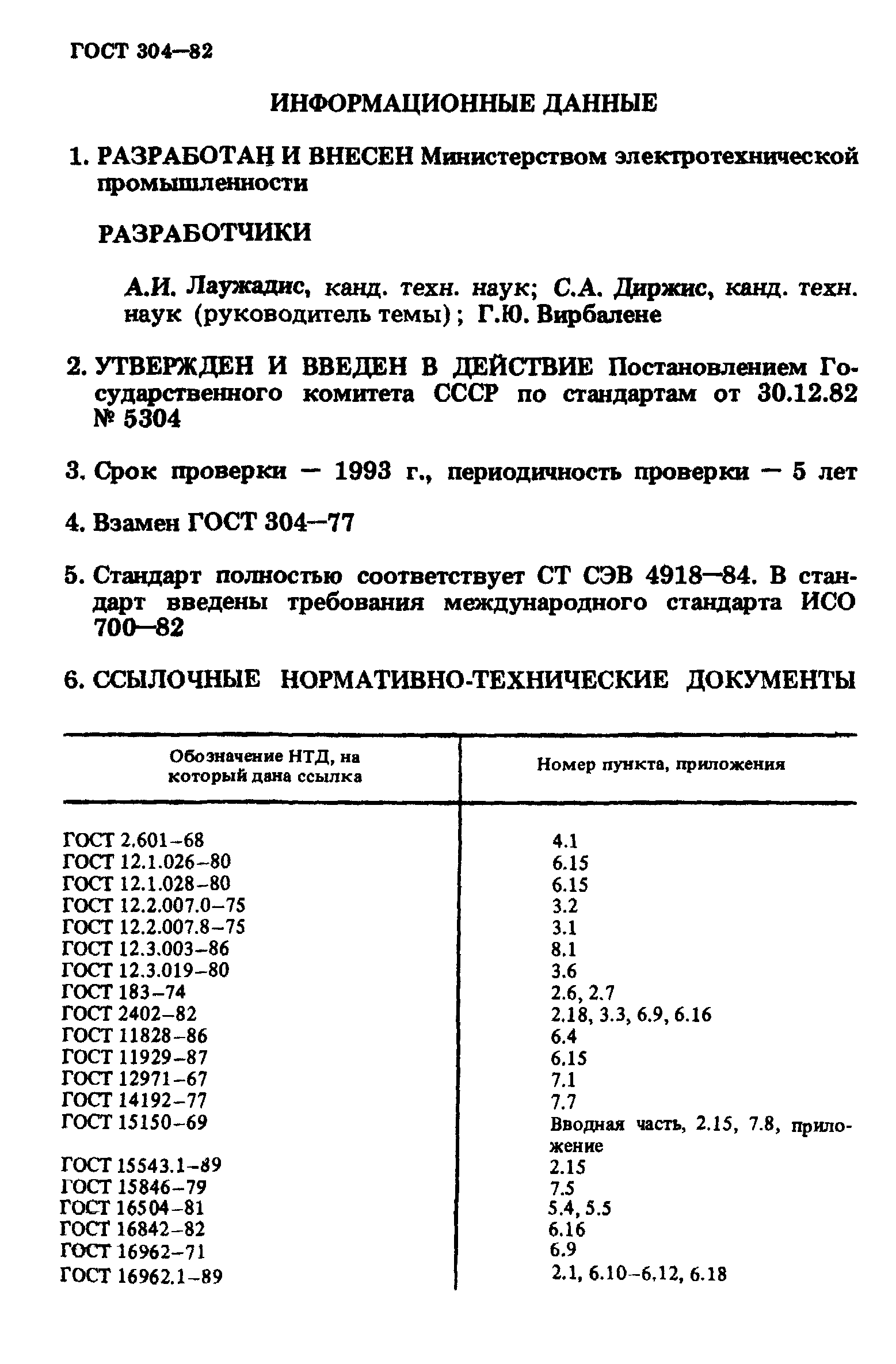 ГОСТ 2.304-82